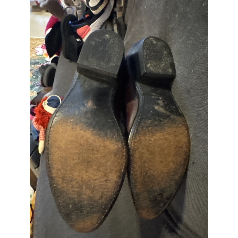 Justin Vintage Western Cowboy Boots‎ Men's Size 9 EE - Picture 5 of 5